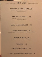 Carisma menu