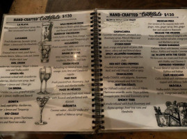 La Playa menu