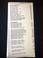 Café Balance menu