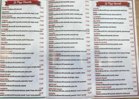 Pizza House Trenzano menu