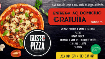 Gusto Pizza food