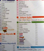 Coss Waffle Kumpir menu