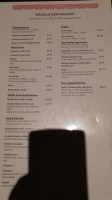 Masala menu