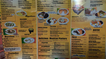 Los Molcajetes menu