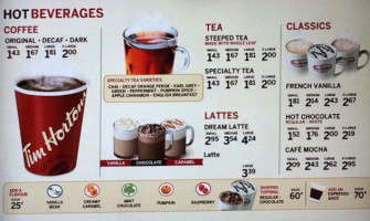 Tim Hortons food