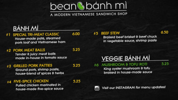 Bean Banh Mi inside