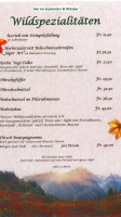 Hotel Spöl menu