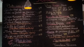 Boulangerie De Froment Et De Sève Maison Mère menu