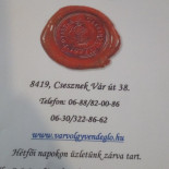 Várvölgy Vendéglő