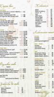 Gastro Sosedi menu