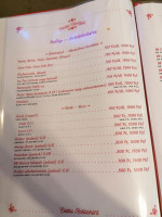 Csaba Vendeglő menu