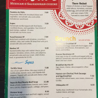 Don Fito’s Mexican And Salvadoran Cuisine menu