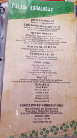 Rancho Grande menu