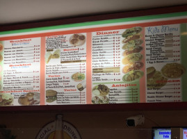 Taco Boy menu