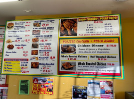 Manny's Tacos Burritos menu