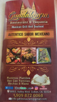 Guadalajara Taqueria menu