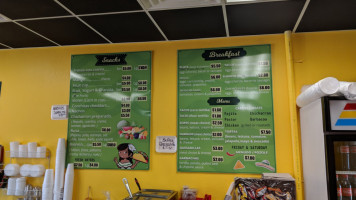 Silvia's Taqueria menu