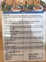 Pacific Coast Tacos menu