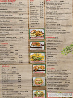 La Cabaña Mexican Grill menu