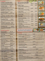 La Cabaña Mexican Grill menu