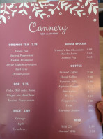 The Cannery Cafe menu