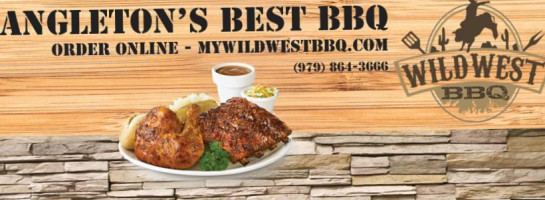 Wild West Bbq food