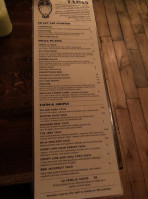 Nevados Tequila And Mezcal Lounge menu