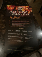 Ryuu Asian BBQ menu