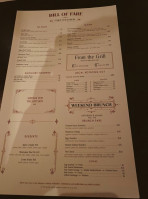 Pourhouse Restaurant menu