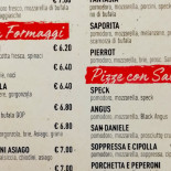 Pizzeria D’asporto Idomi menu