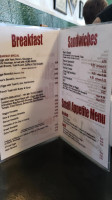 Shelley D's Catering menu