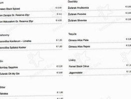 Beervana menu