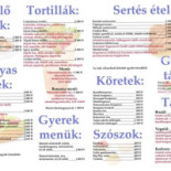 Fortuna Pizzéria Zsámbék menu