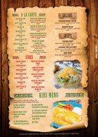 Los Magueyes menu