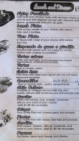 Flying Tacos menu