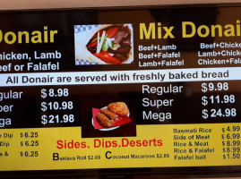 Mega Donair inside