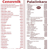 Pizzeria “passage” menu