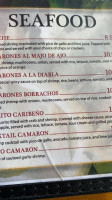 Hacienda Del Rio menu