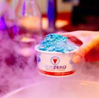 Sub Zero Nitrogen Ice Cream food