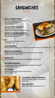 Tailgaters Sports Grill menu