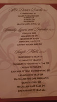 Peter`s Fine Dining menu