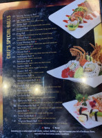 Sushi King menu