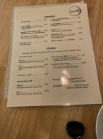 Bamboo Sushi menu