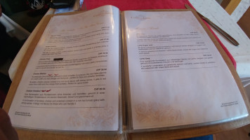 Golden India menu