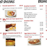 Fame's Diner Cibo