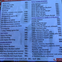 Rege Gyros menu