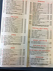 Asian Thai menu