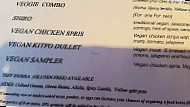 Enjera menu