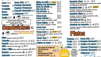 Pizzeria El Gato Goloso menu