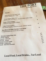 The Port Pub And Bistro menu